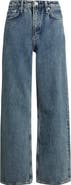 rag & bone Logan High Waist Wide Leg Jeans