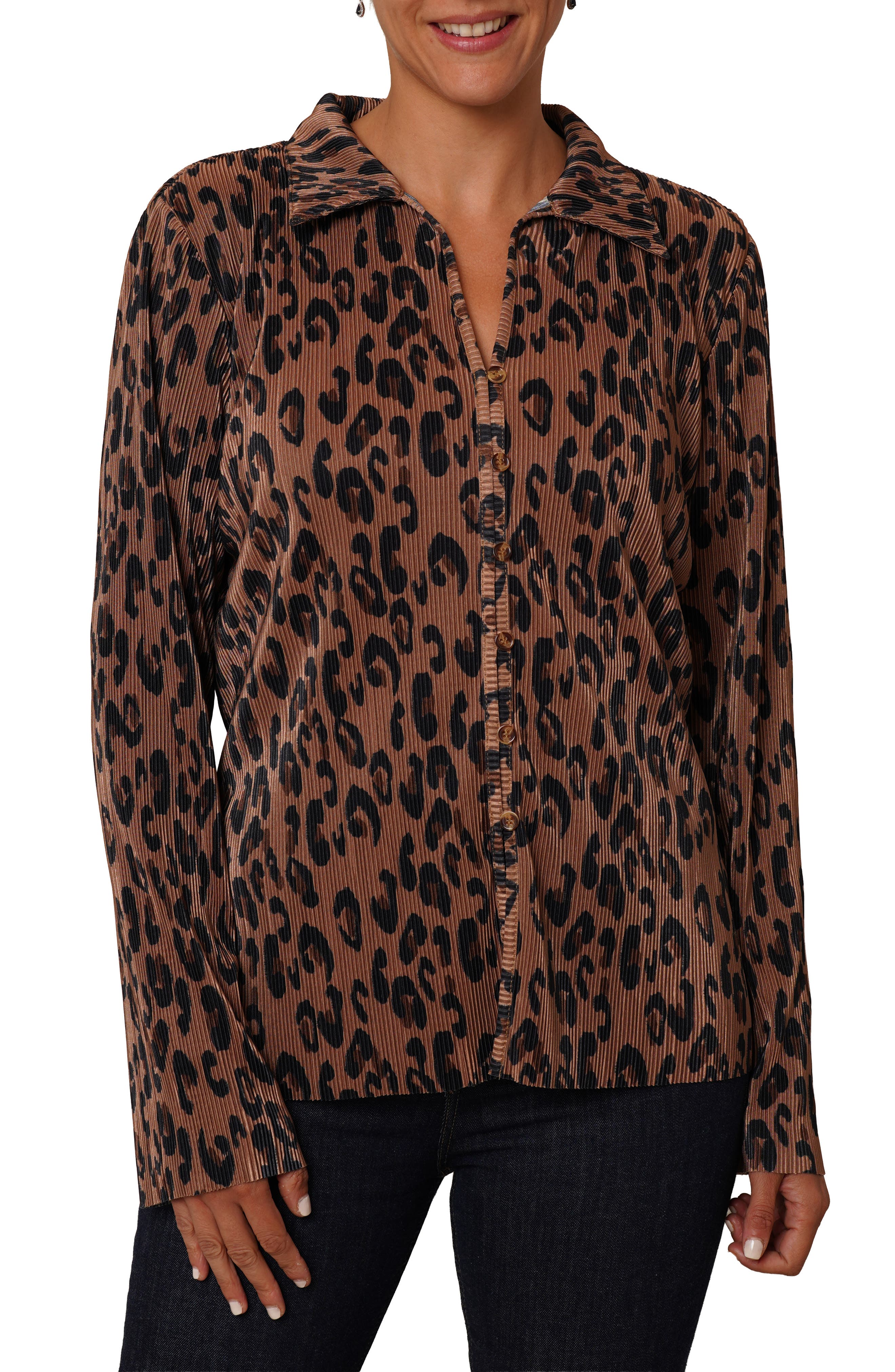 Plisse Button-Up Shirt - image 3