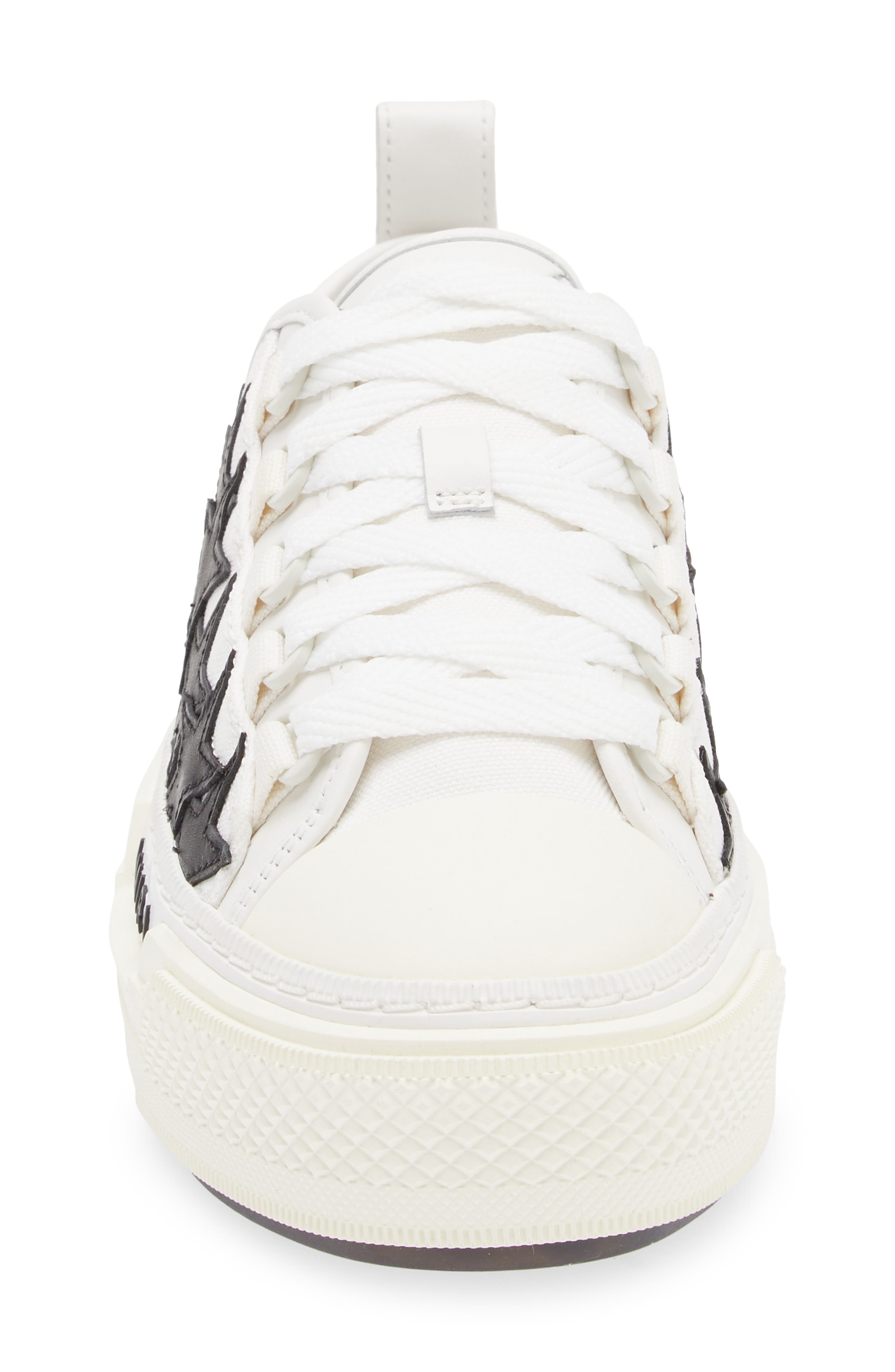 AMIRI Stars Court Sneaker, Alternate, color, White Black