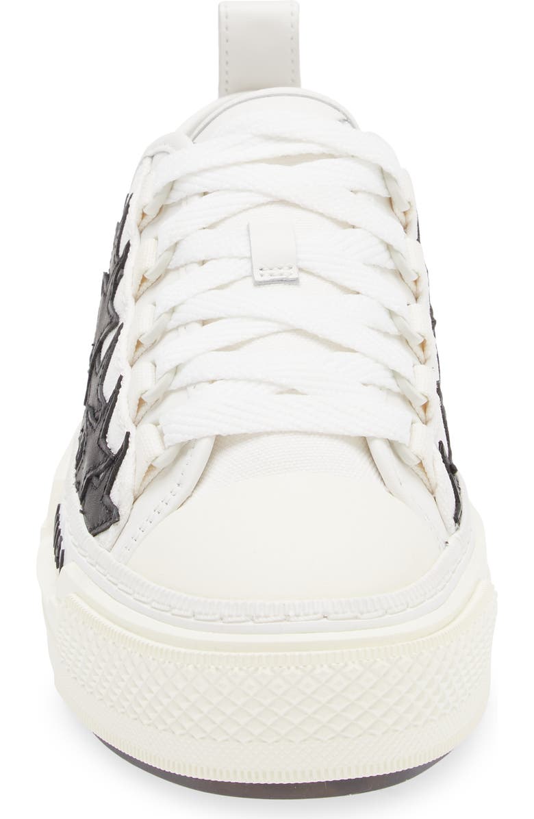 AMIRI Stars Court Sneaker, Alternate, color, White Black