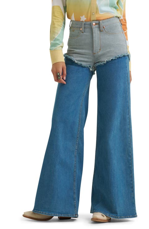 Western High Waist Wide Leg Jeans
