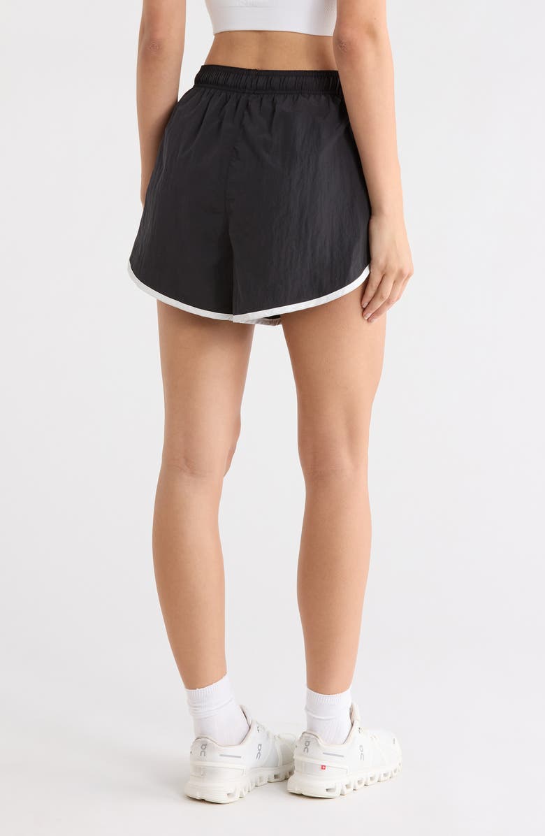 Free People FP Movement Now or Never Run Shorts, Alternate, color, Black Combo