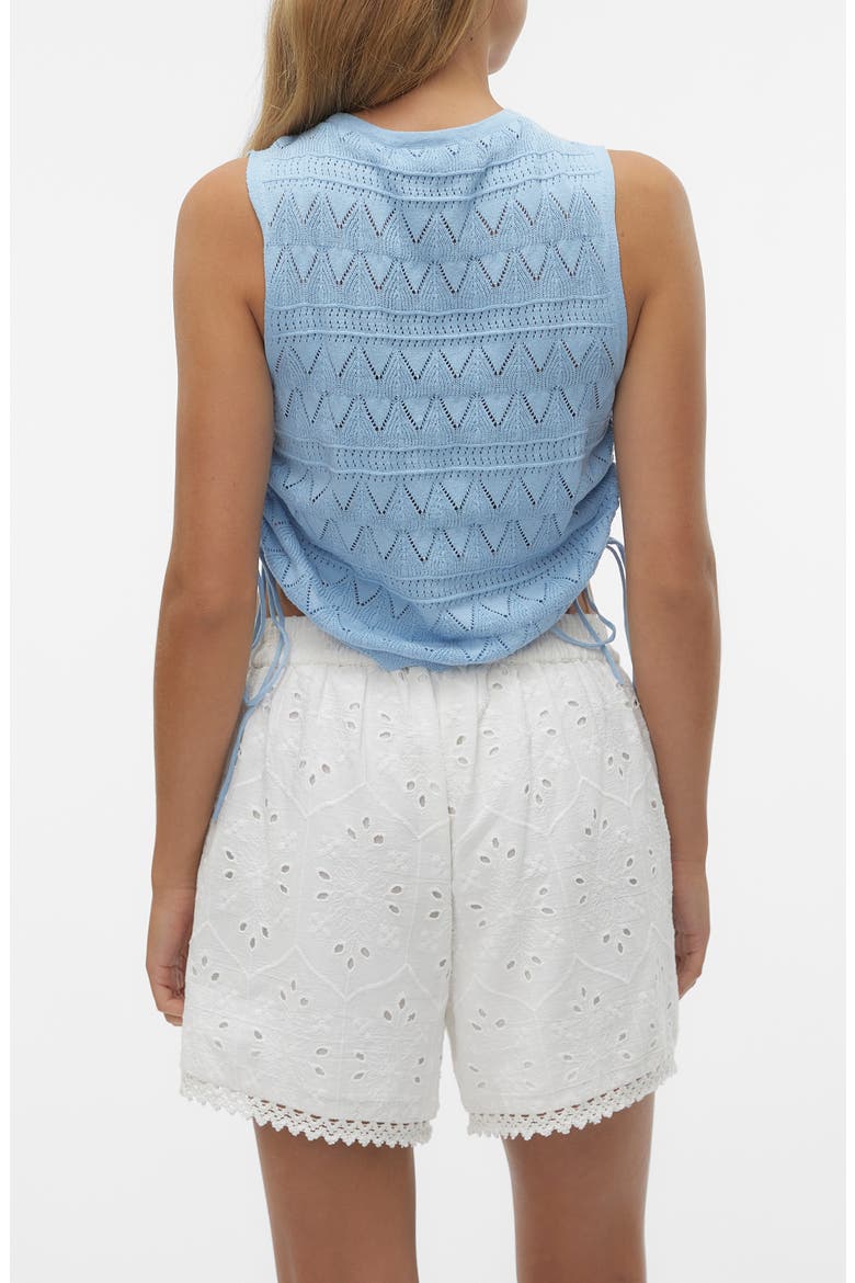 Bali Open Stitch Knit Cotton Tank, Alternate, color, DUTCH CANAL