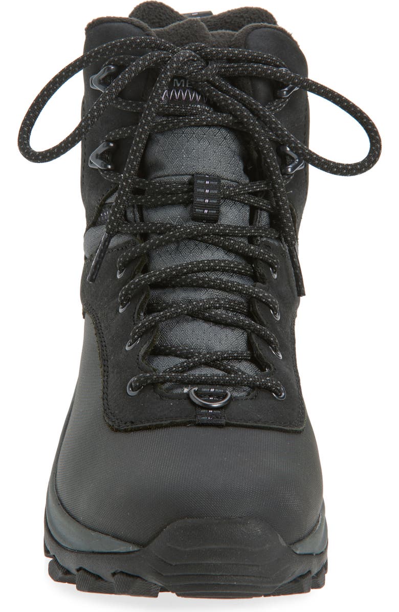 Merrell Thermo Kiruna 2 Mid Waterproof Hiking Boot, Alternate, color, Black