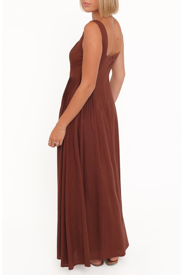 Wilston Maxi Sundress, Alternate, color, BROWN