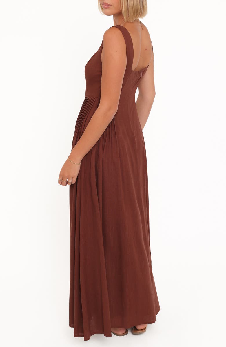 Petal & Pup Wilston Maxi Sundress, Alternate, color, Brown