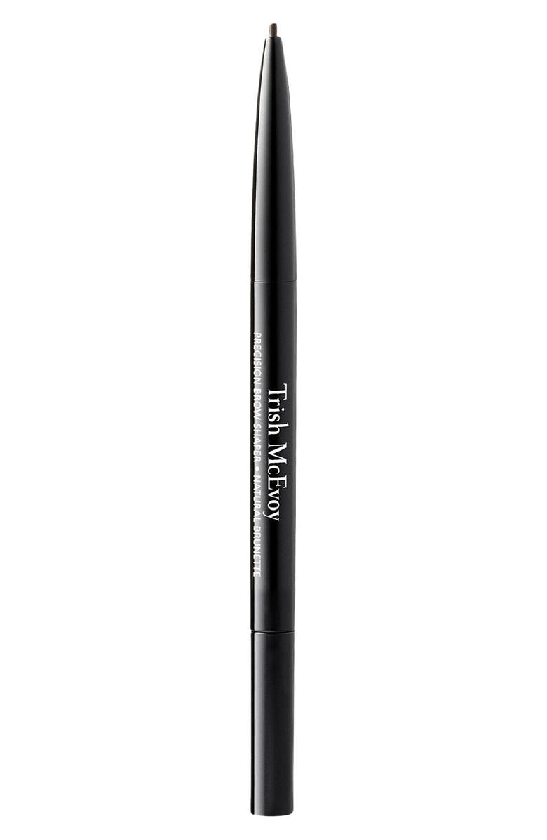 Trish McEvoy Precision Brow Shaper Eyebrow Pencil, Alternate, color, Natural Brunette
