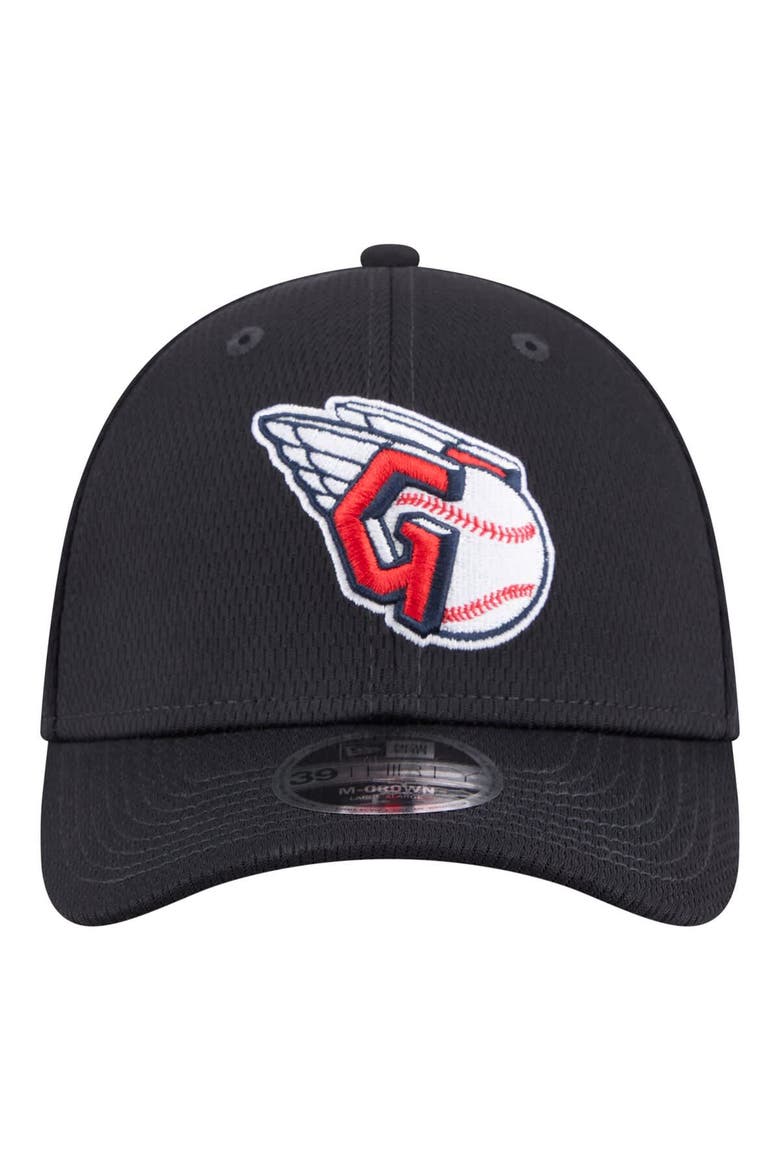 Men's New Era Navy Cleveland Guardians Dash 39THIRTY Flex Hat, Alternate, color, Navy