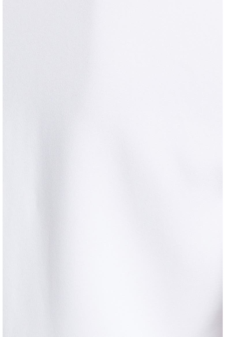 Cape Sleeve Dress, Alternate, color, OPTICAL WHITE