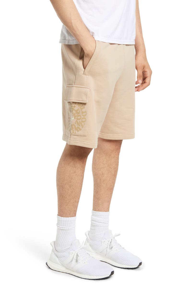 adidas Originals Ozworld Cotton Cargo Shorts, Alternate, color,
