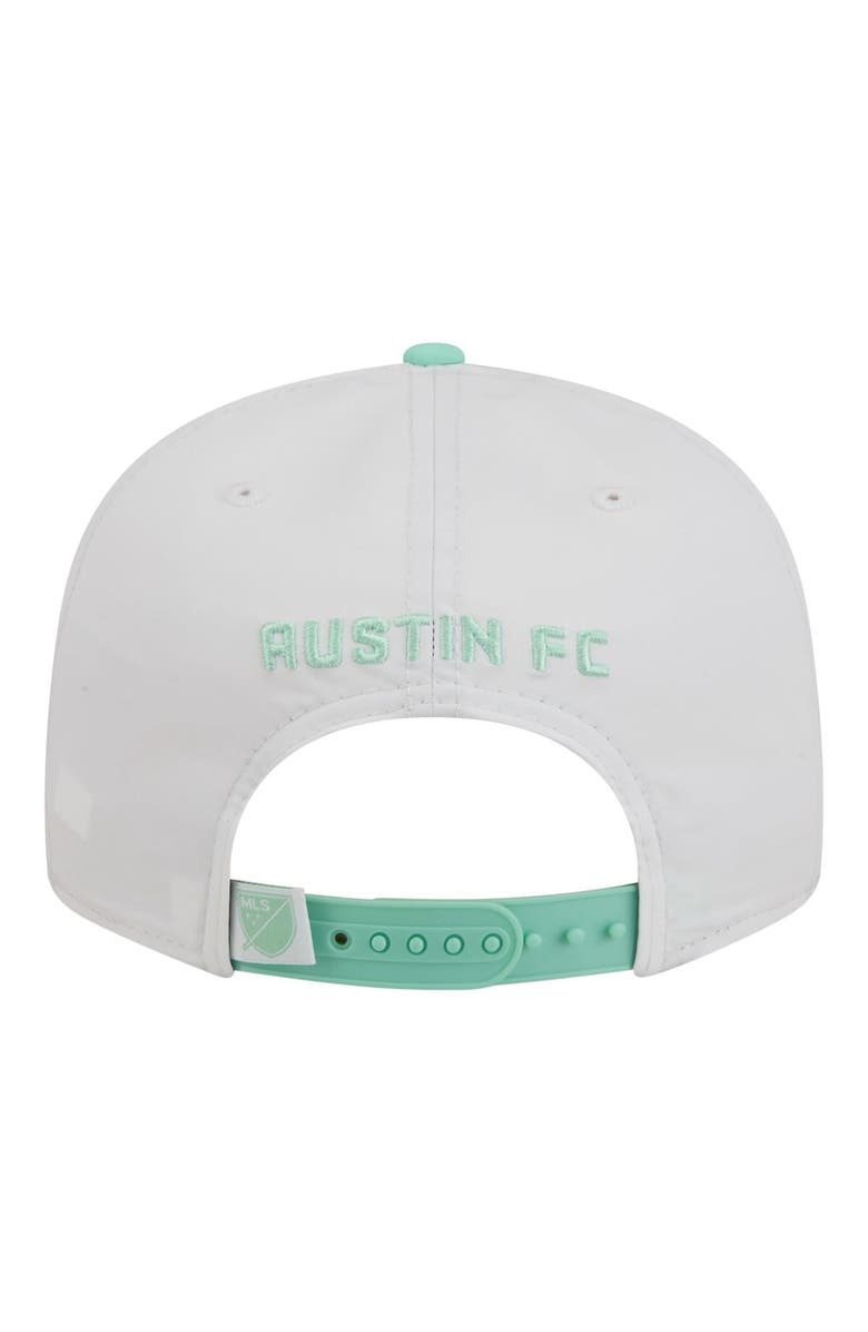 New Era Men's New Era Mint Austin FC 2026 Jersey Hook 9FIFTY Snapback Hat, Alternate, color, Mint