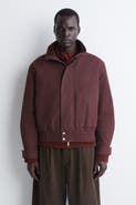 COS Padded Mock-Neck Bomber Jacket