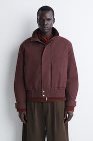 COS Padded Mock-Neck Bomber Jacket