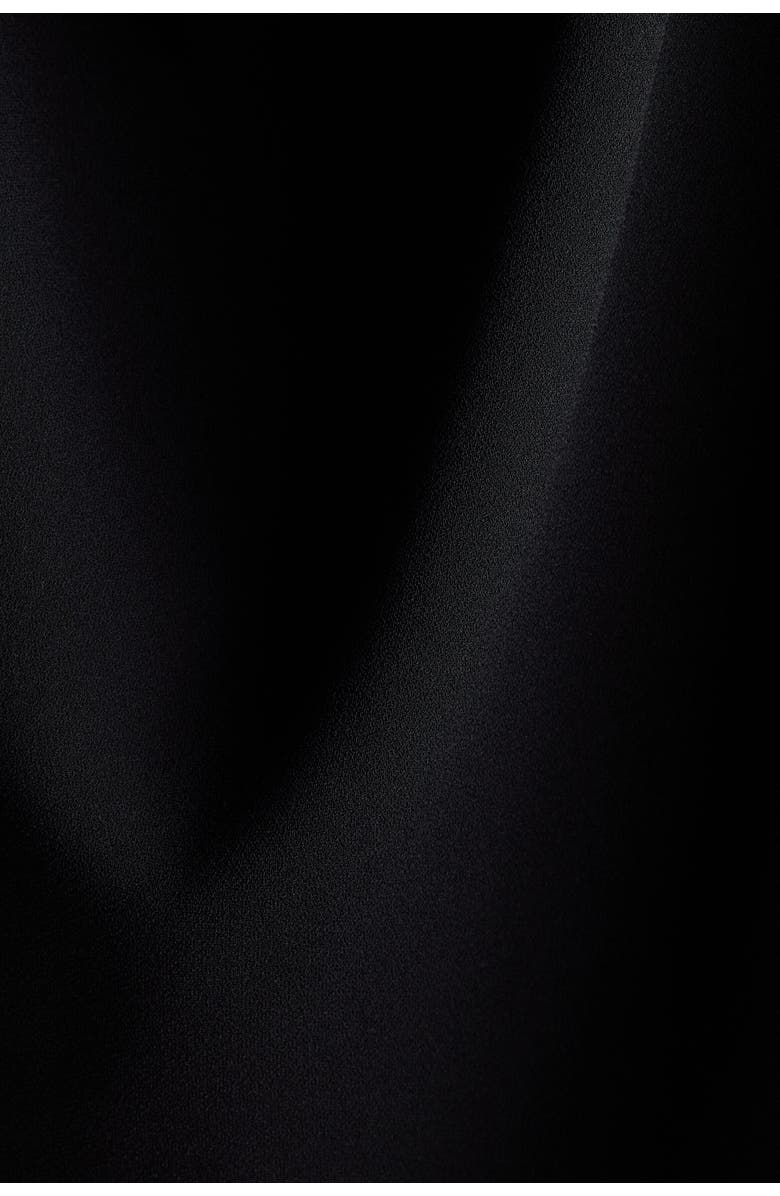 H&M Cowl-neck Top, Alternate, color, Black