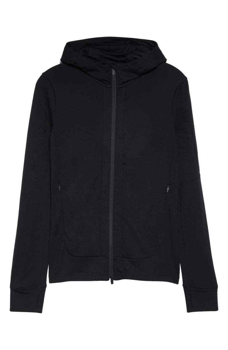 Icebreaker Quantum III Merino Wool Full Zip Hoodie, Alternate, color, 