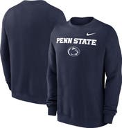 Nike Men's Nike Navy Penn State Nittany Lions Primetime Primary Stack Pullover Sweatshirt