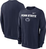 Nike Men's Nike Navy Penn State Nittany Lions Primetime Primary Stack Pullover Sweatshirt
