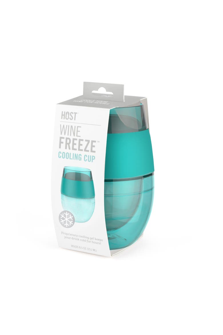 Wine FREEZE Cooling Cup, Alternate, color, Tinted Green