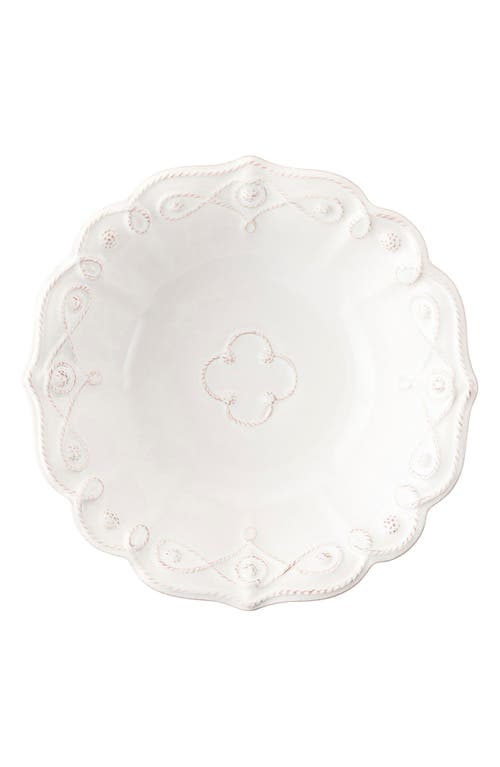 Juliska Jardins Du Monde Ceramic Pasta Bowl In White