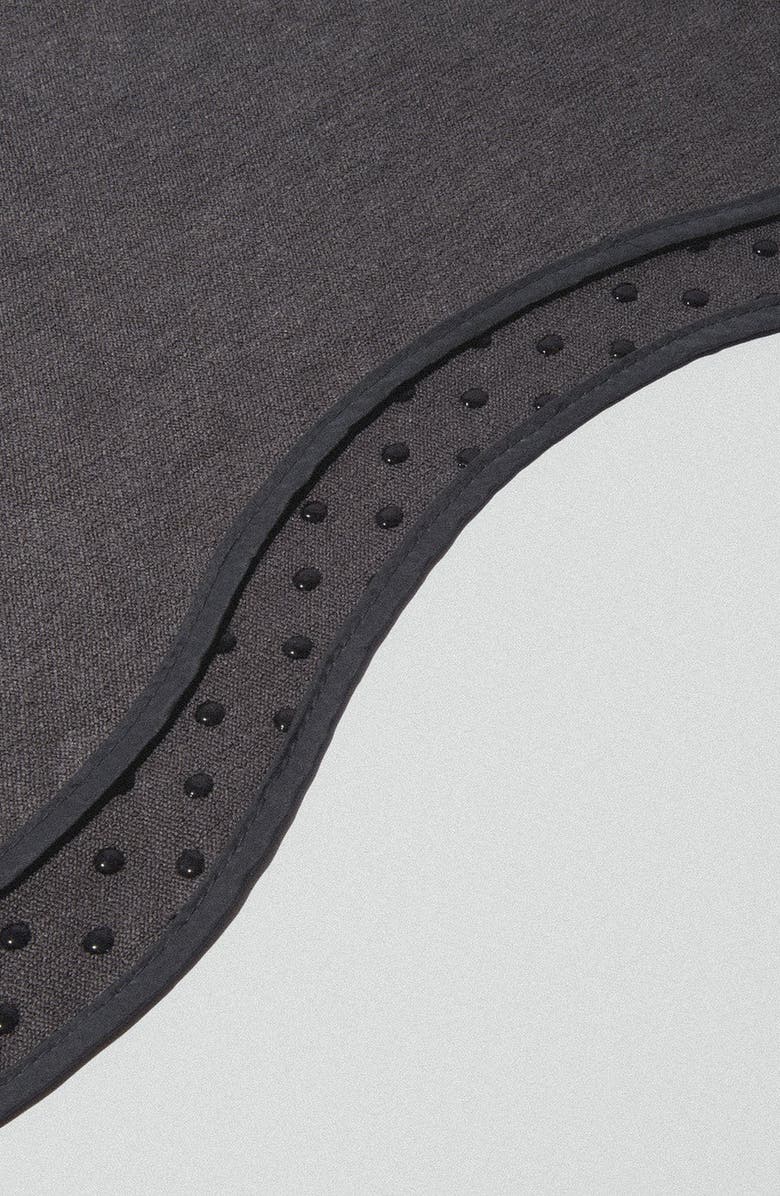 Bala Wavy Mat Towel, Alternate, color, Charcoal