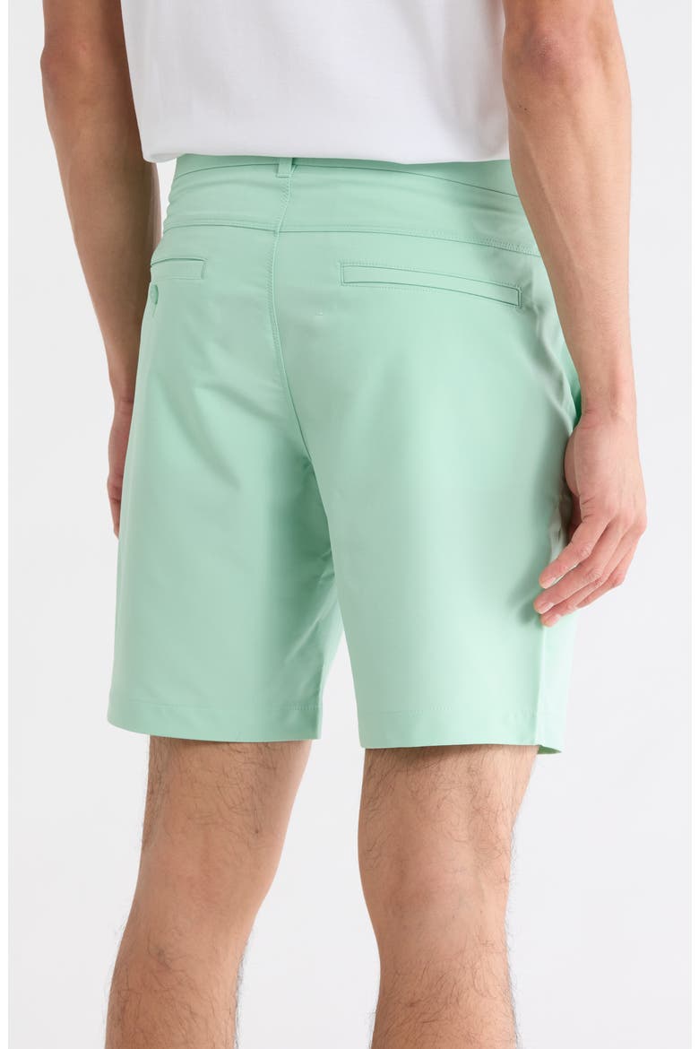 Technical Flat Front 7.5-Inch Shorts, Alternate, color, LICHEN