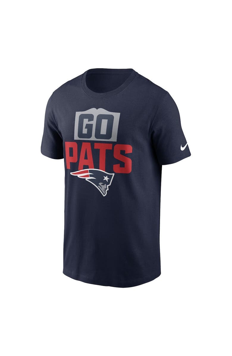 Nike Men's Nike Navy New England Patriots Local Essential T-Shirt, Alternate, color, Navy