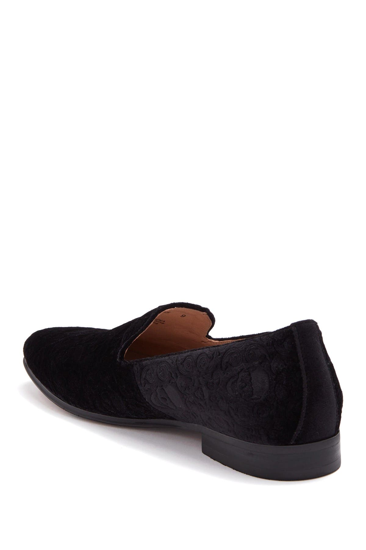 Robert Graham Victory Lane Velvet Skull Loafer (Men) | Nordstromrack