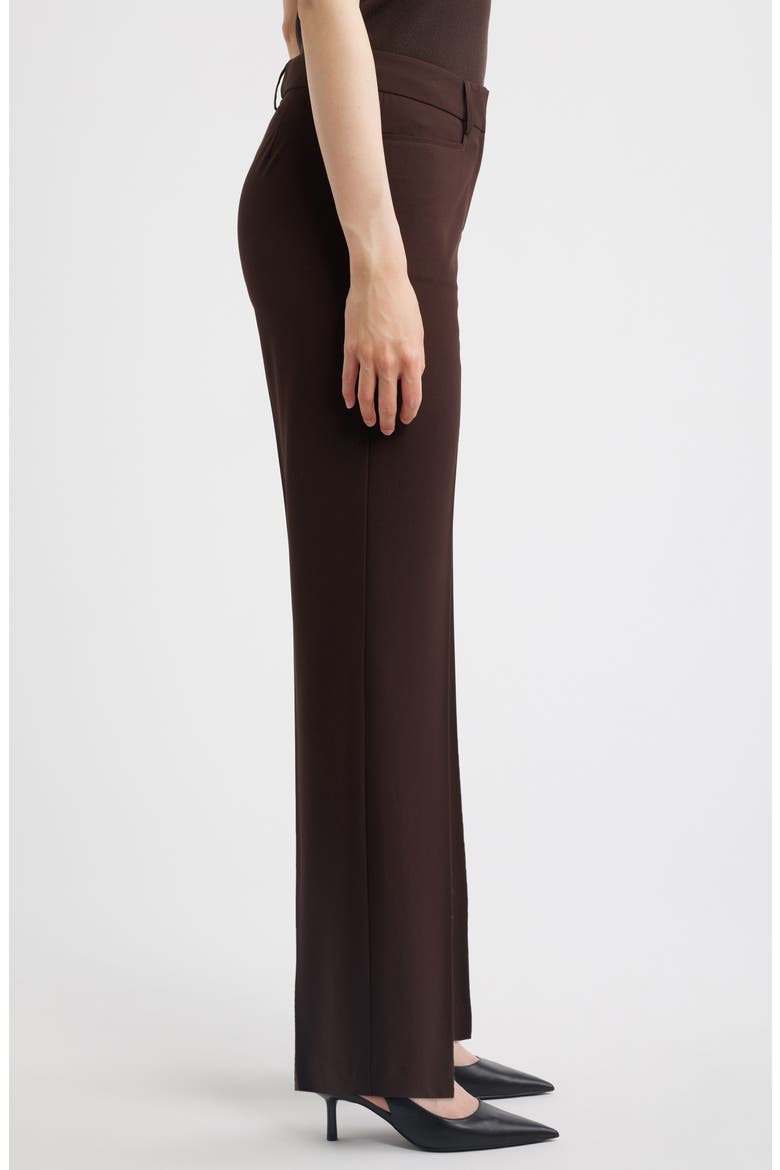 Bird Eye Straight Leg Pants, Alternate, color, ESPRESSO
