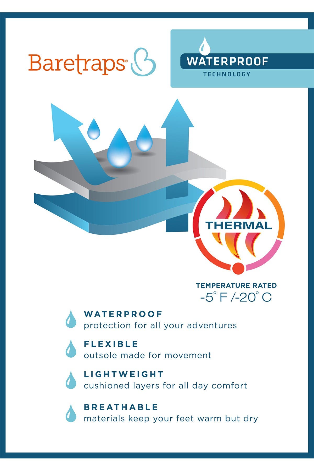 BARETRAPS Stark Waterproof Thermal Cold Weather Boot, Alternate, color, 