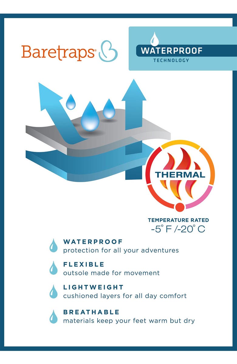 BARETRAPS Stark Waterproof Thermal Cold Weather Boot, Alternate, color,