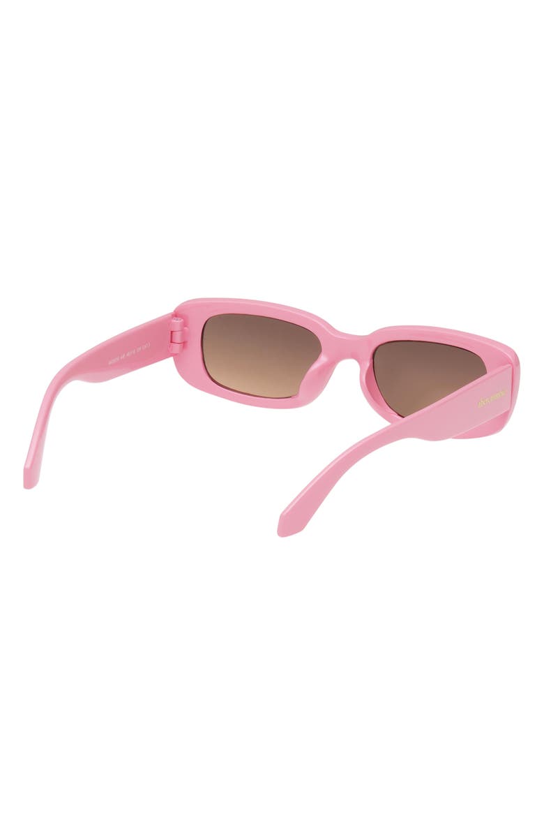 abercrombie kids Kids' Rectangular Sunglasses, Alternate, color, Orange/Pink