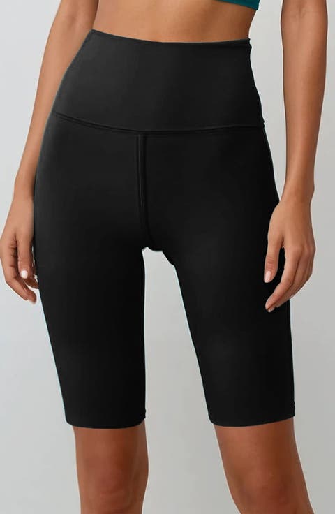 Tummy Control Long Bike Swim Shorts