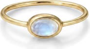 Adornia Moonstone 14k Gold Plated Ring