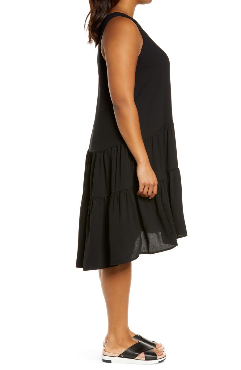 Caslon<sup>®</sup> Tiered Sleeveless A-Line Dress, Alternate, color,
