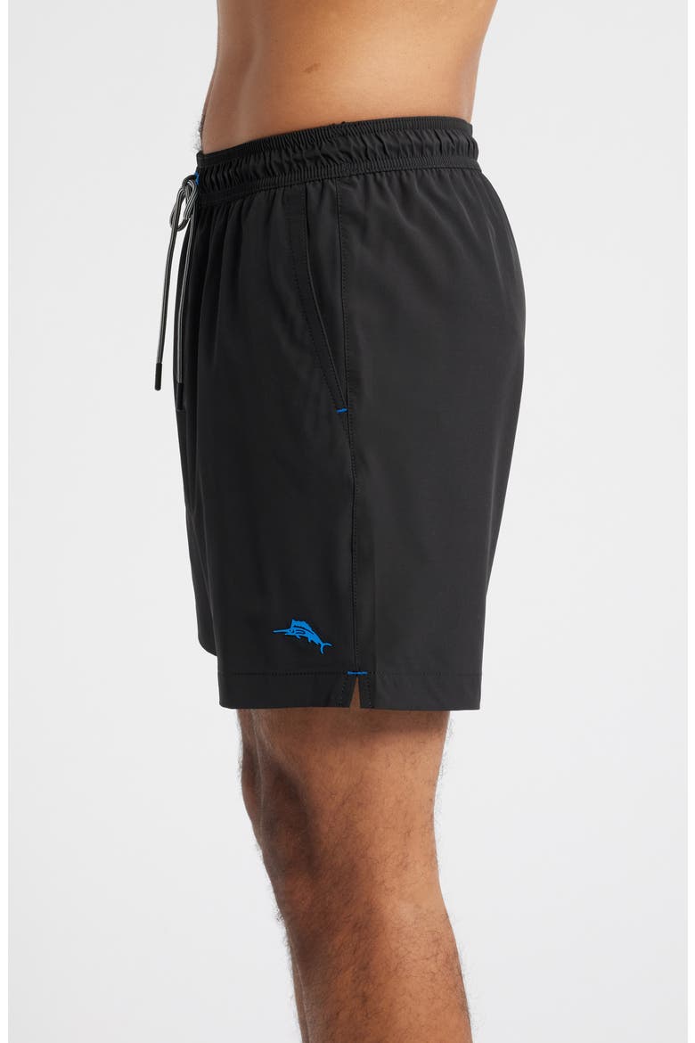 Naples Valley 5.25-Inch Swim Trunks, Alternate, color, BLACK