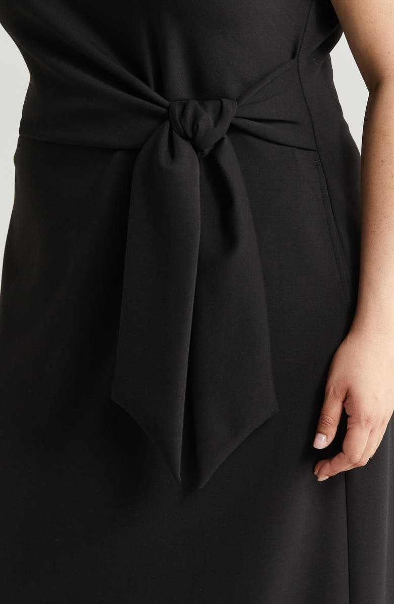 Nordstrom Tie Waist Midi Dress, Alternate, color, 