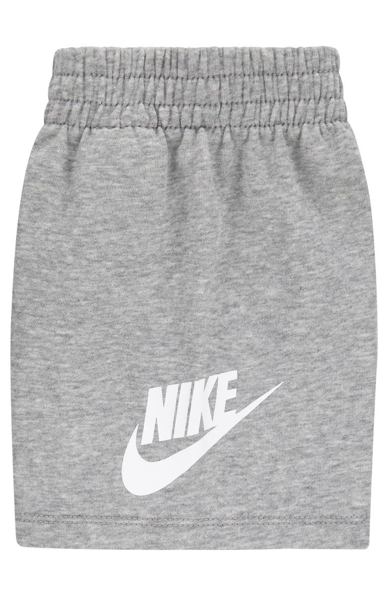 Nike Kids' Club Logo Graphic T-Shirt & Shorts Set, Alternate, color, Dark Grey Heather