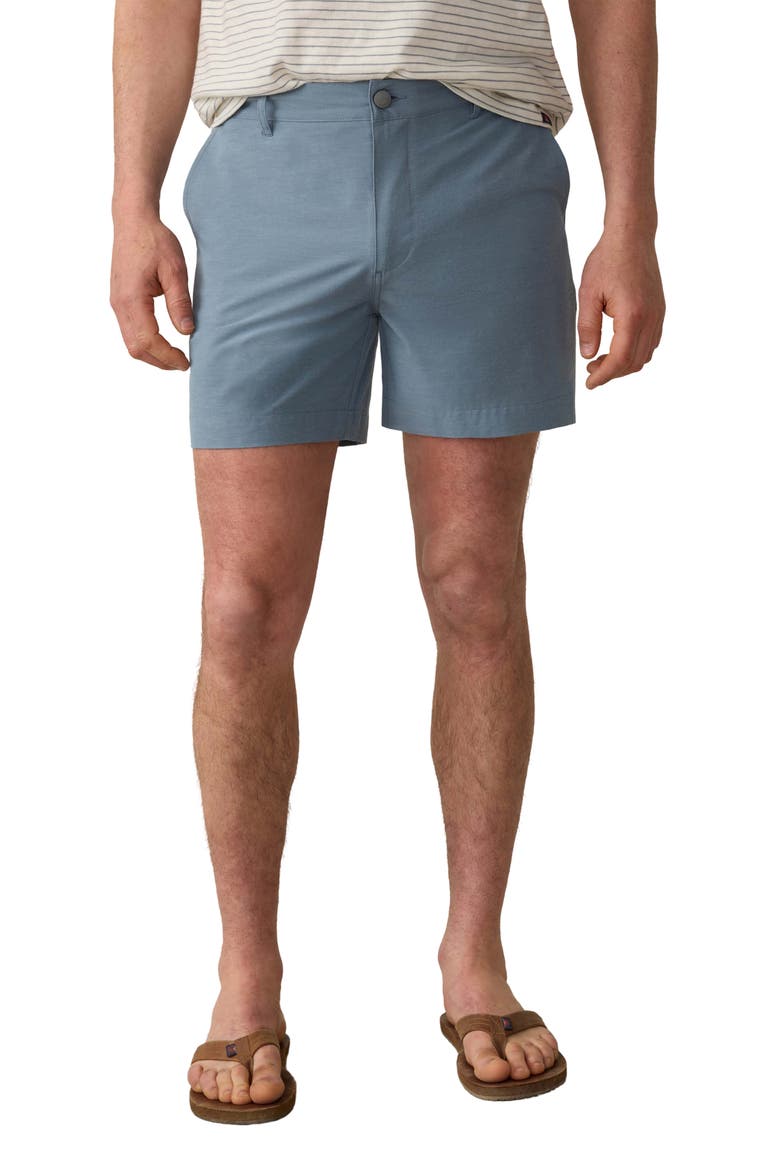 All Day 2.0 5-Inch Water Repellent Shorts, Main, color, DEEP MARINE