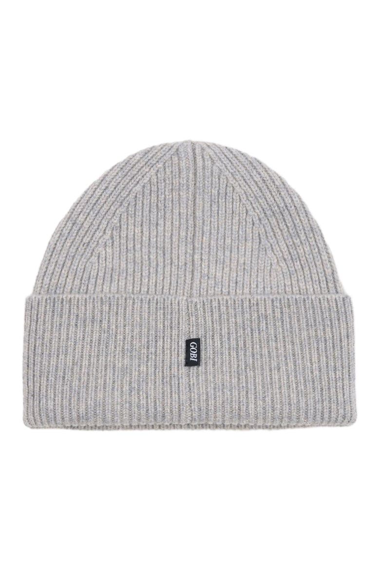 Men's Beanie Hat, Alternate, color, dawn blue