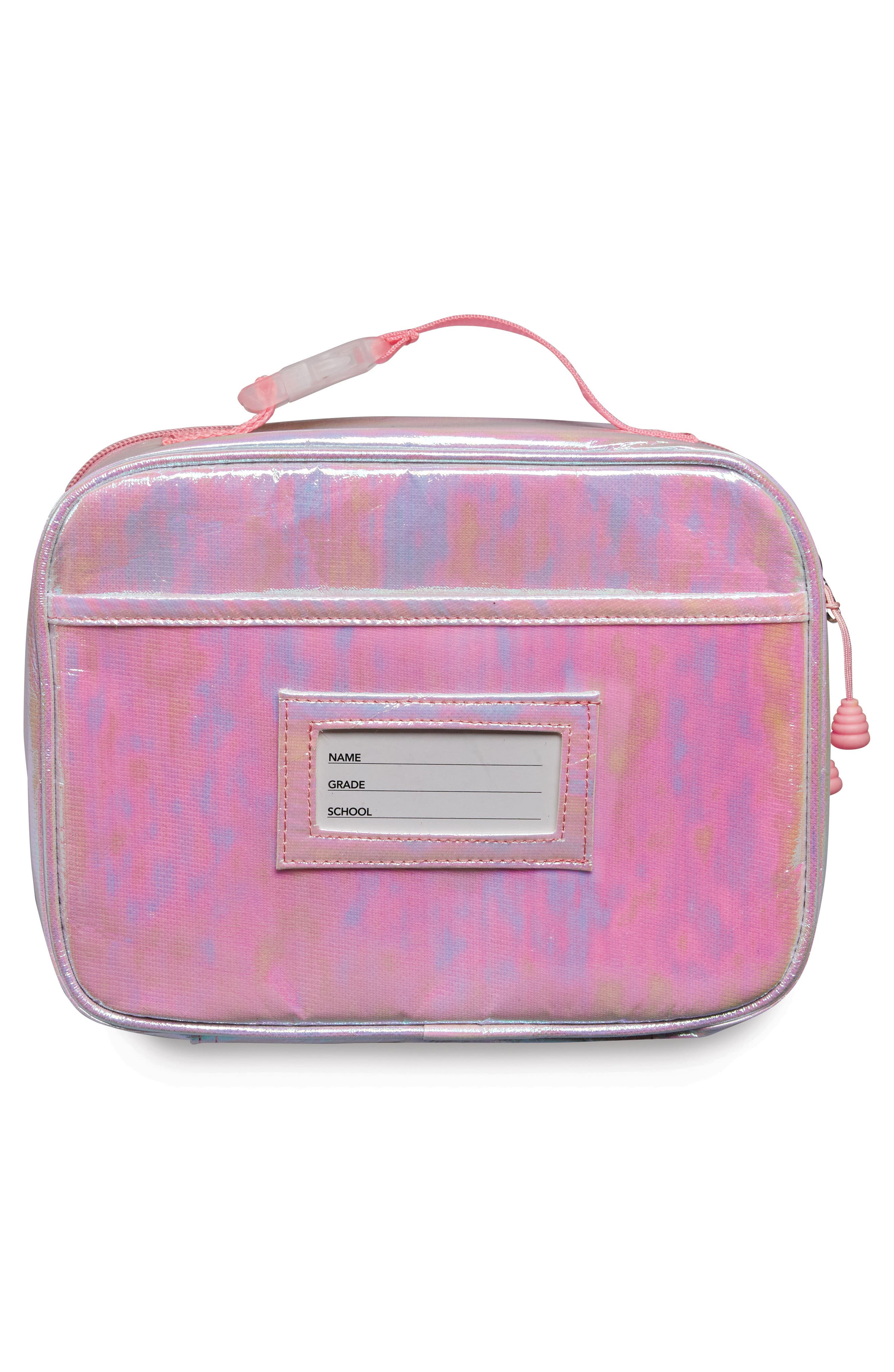 Bixbee Unicorn Water Resistant Lunchbox, Alternate, color, 