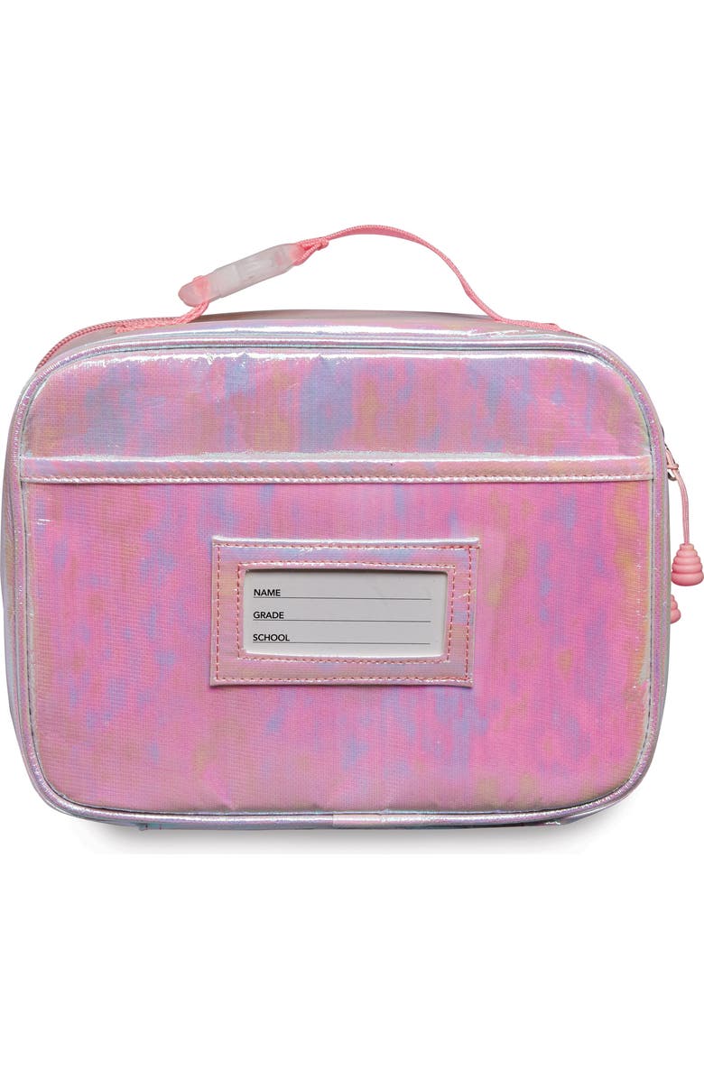 Bixbee Unicorn Water Resistant Lunchbox, Alternate, color,