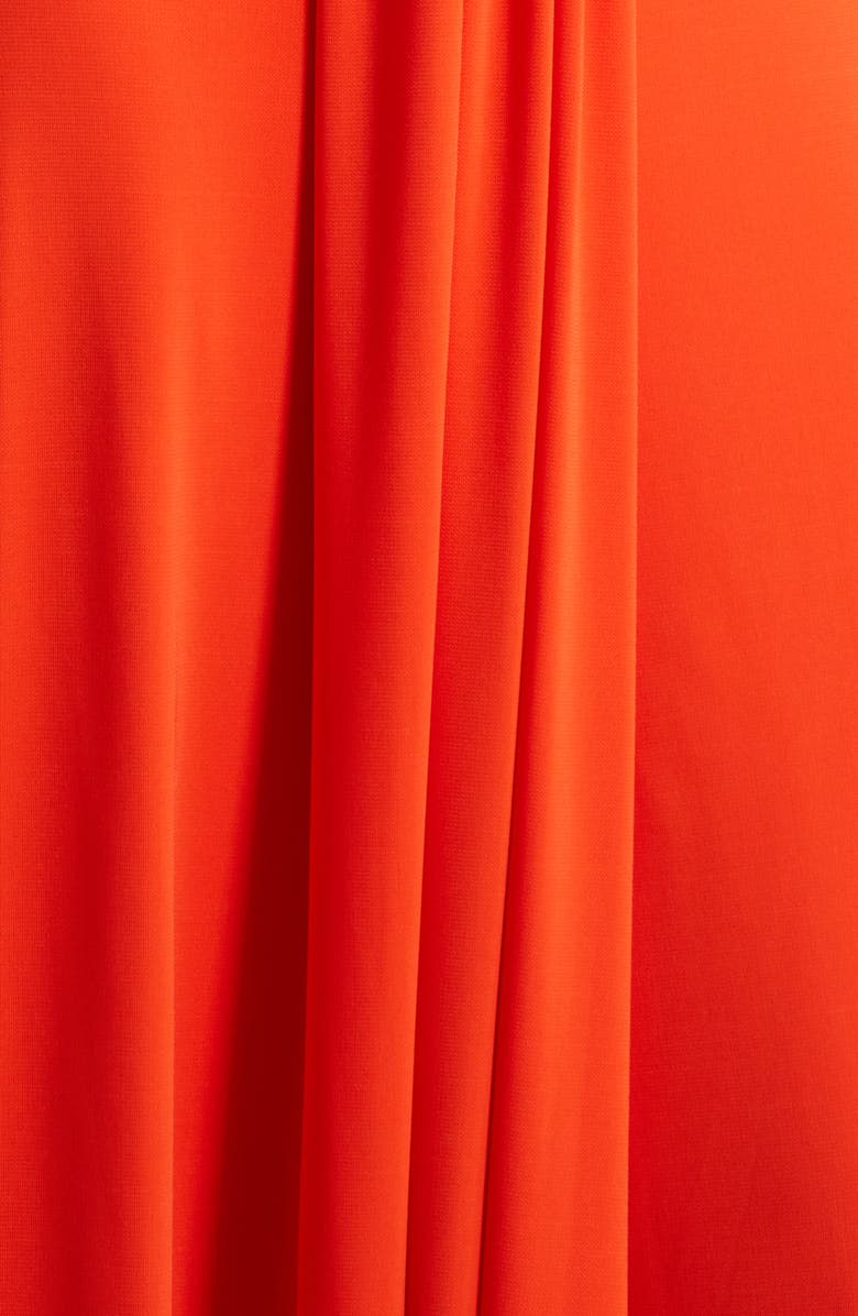 Cinq à Sept Gertie Sleeveless Gown, Alternate, color, Red Tangerine