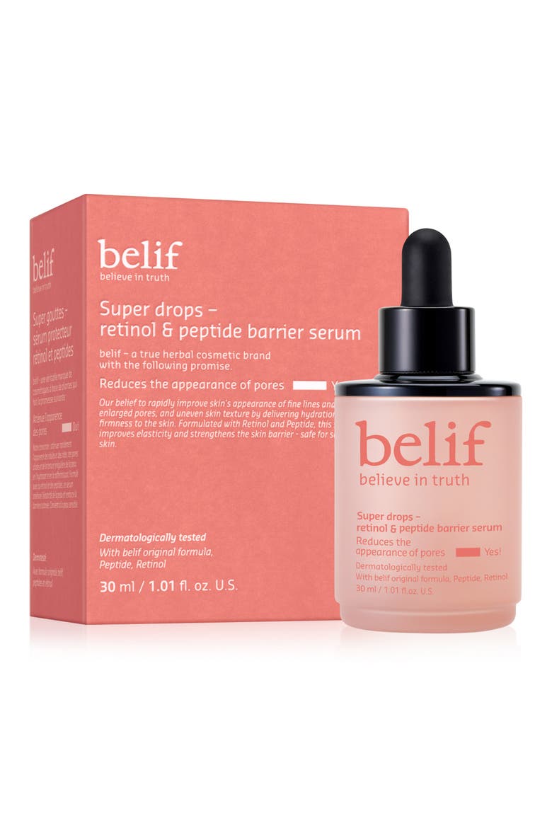Super Drops Retinol & Peptide Barrier Serum, Main, color, NONE