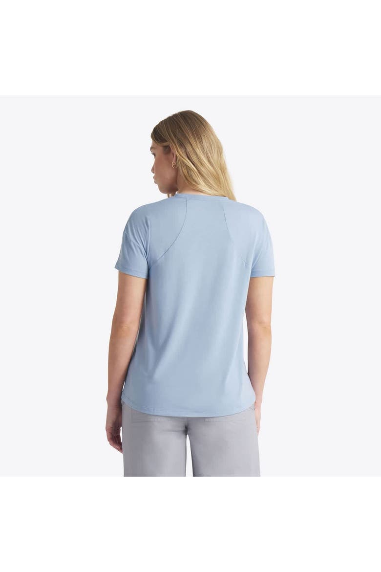 Women's Nike Blue Washington Nationals 2025 City Connect Flowy Fashion Tri-Blend Performance T-Shirt, Alternate, color, Blue