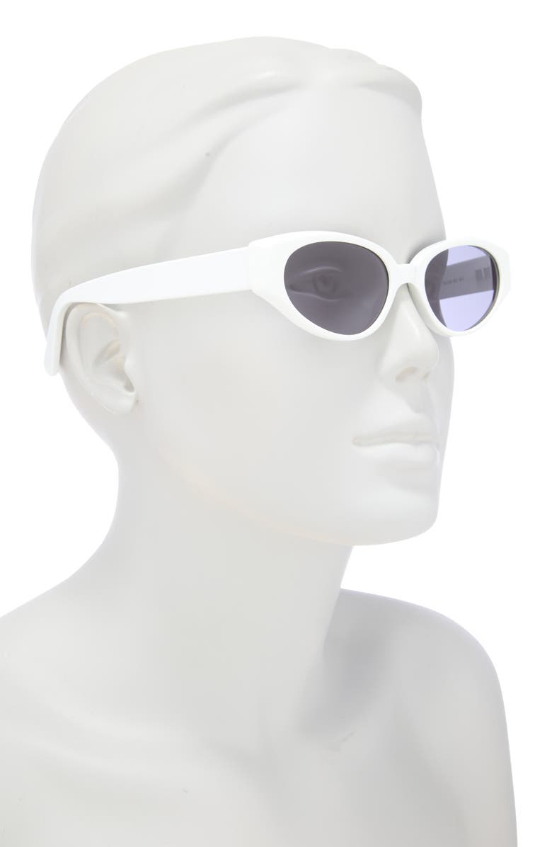 KIMEZE 54mm Oval Sunglasses, Alternate, color, 