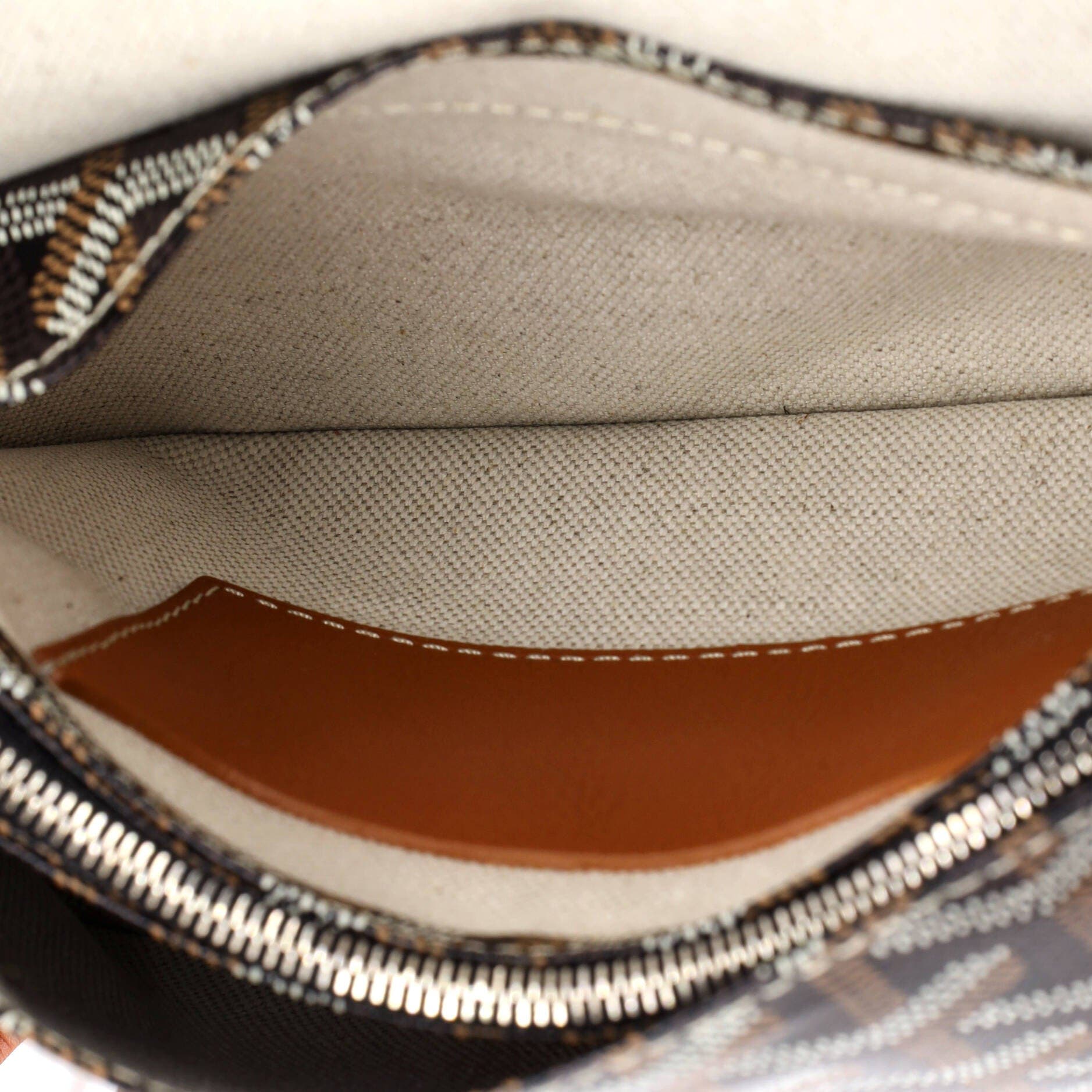 Plumet Clutch Wallet Coated Canvas, Alternate, color, Brown