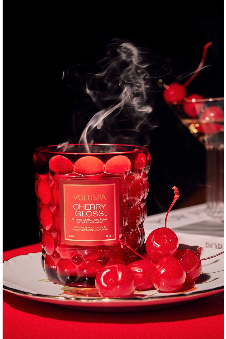 Cherry Gloss Boxed Classic Candle, Alternate, color, CHERRY GLOSS