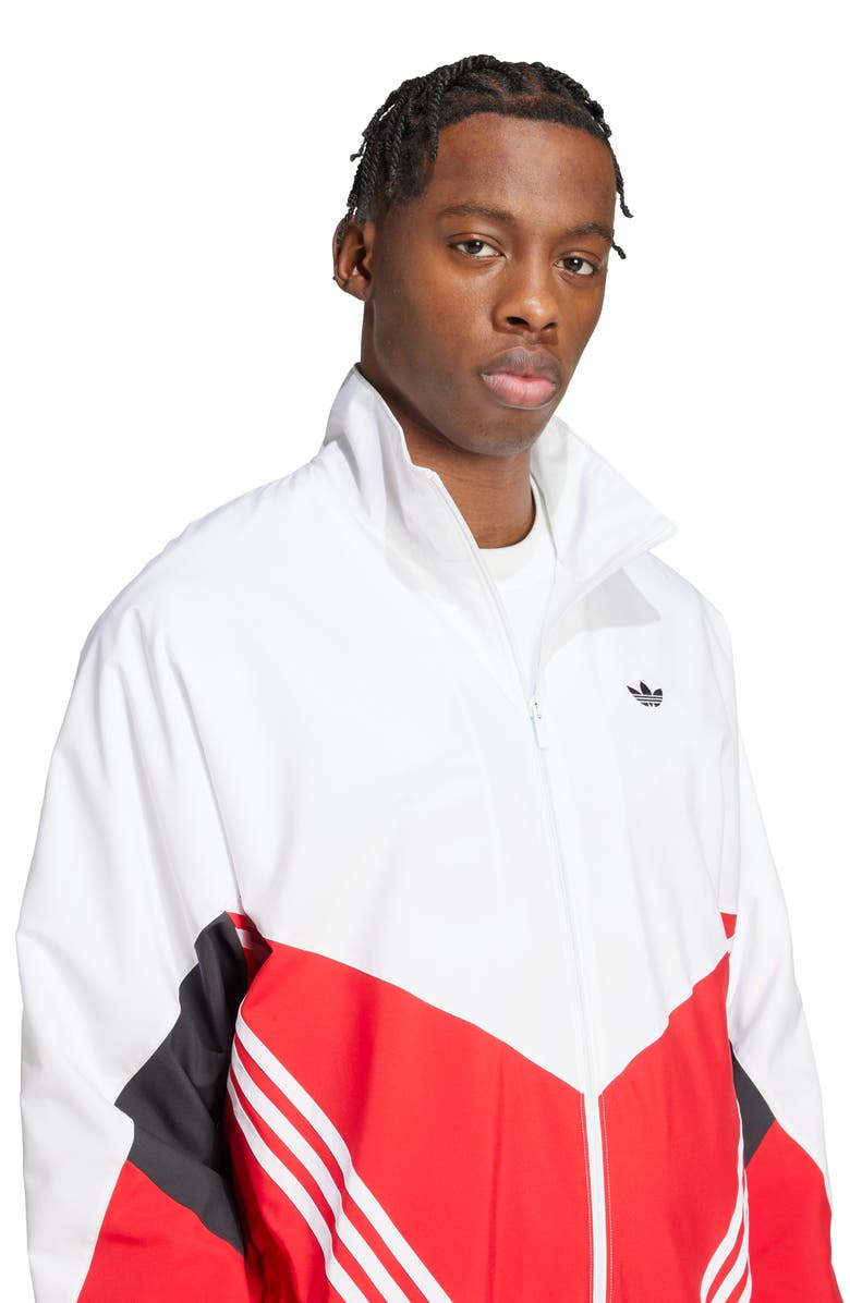 adidas Warm Up Track Jacket, Alternate, color, Better Scarlet