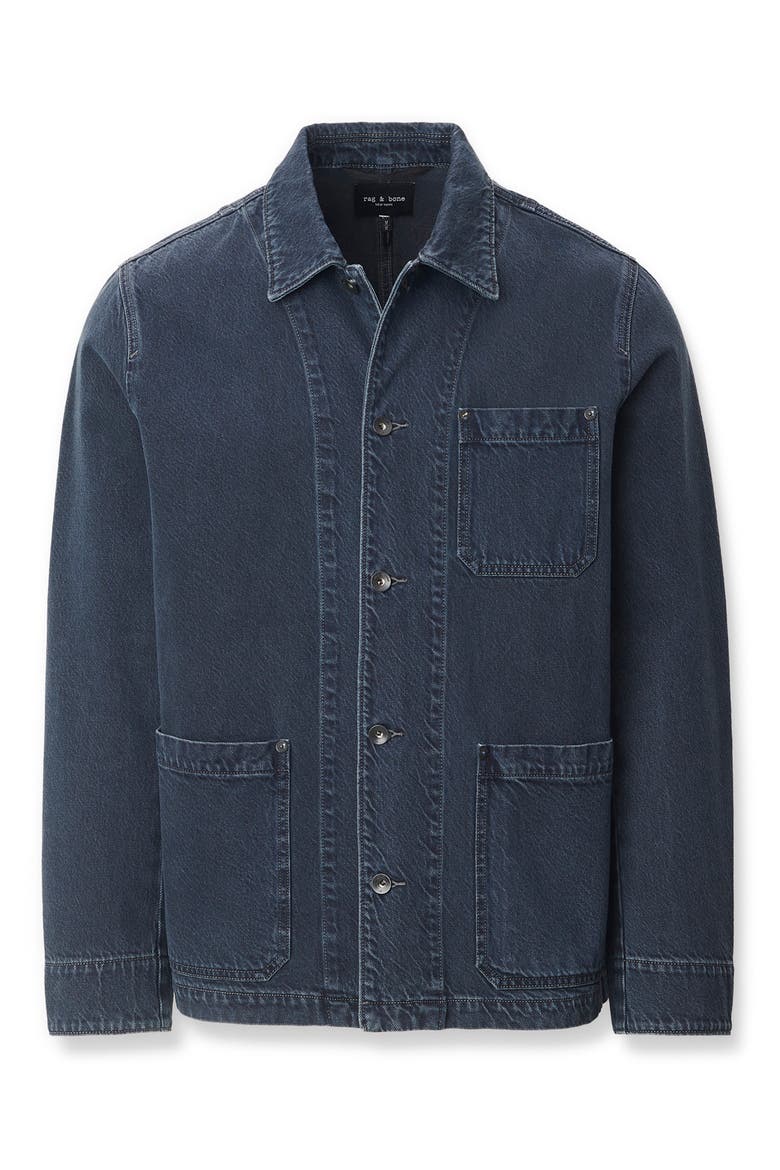 Evan Denim Chore Jacket, Alternate, color, MINNA