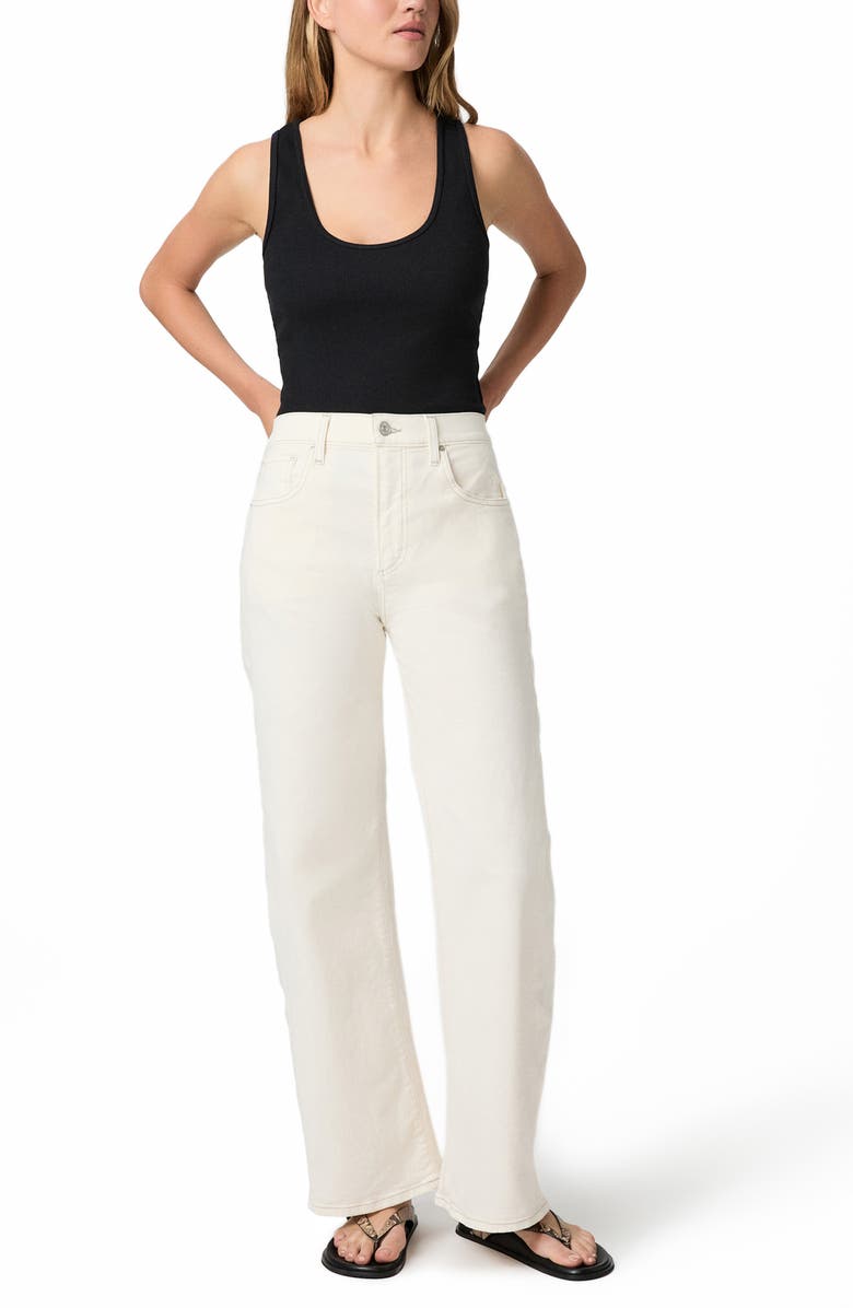 PAIGE Arellia High Waist Skimmer Barrel Jeans, Alternate, color,